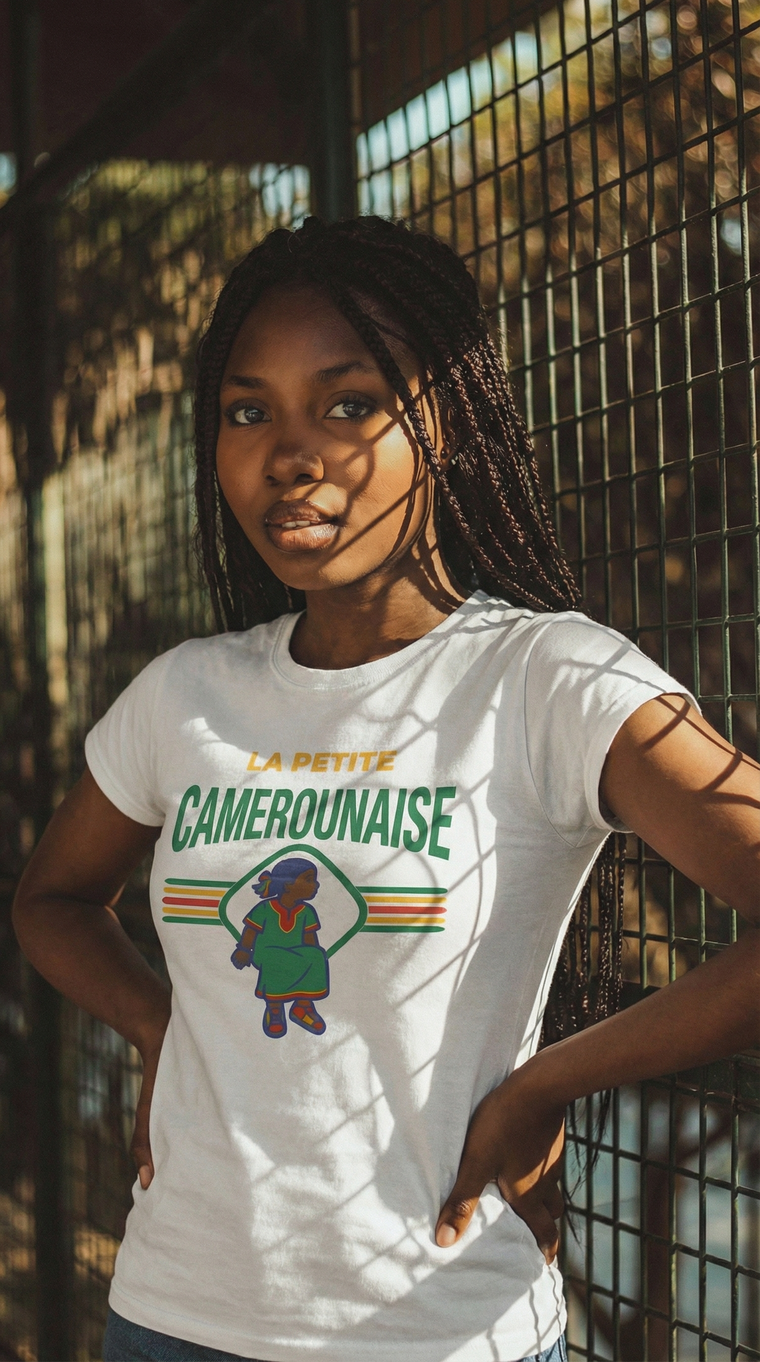 T-shirt adulte « La Petite Camerounaise »