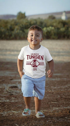 T-shirt Tunisie « Le Petit Tunisien » – Enfant | Bled Eleven