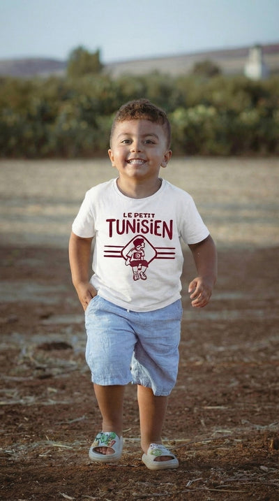 T-shirt Tunisie « Le Petit Tunisien » – Enfant | Bled Eleven