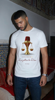 T-shirt mixte "Justice de Dieu" 🇲🇦