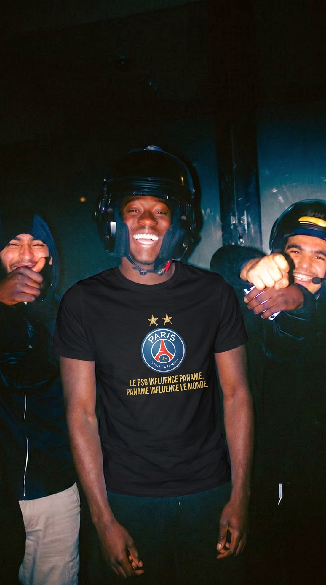 T-shirt Paname 2 étoiles — visuel produit 5 — Bled Eleven