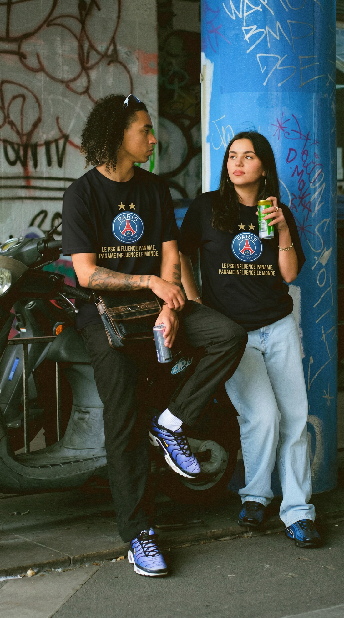 T-shirt Paname 2 étoiles — visuel produit 6 — Bled Eleven