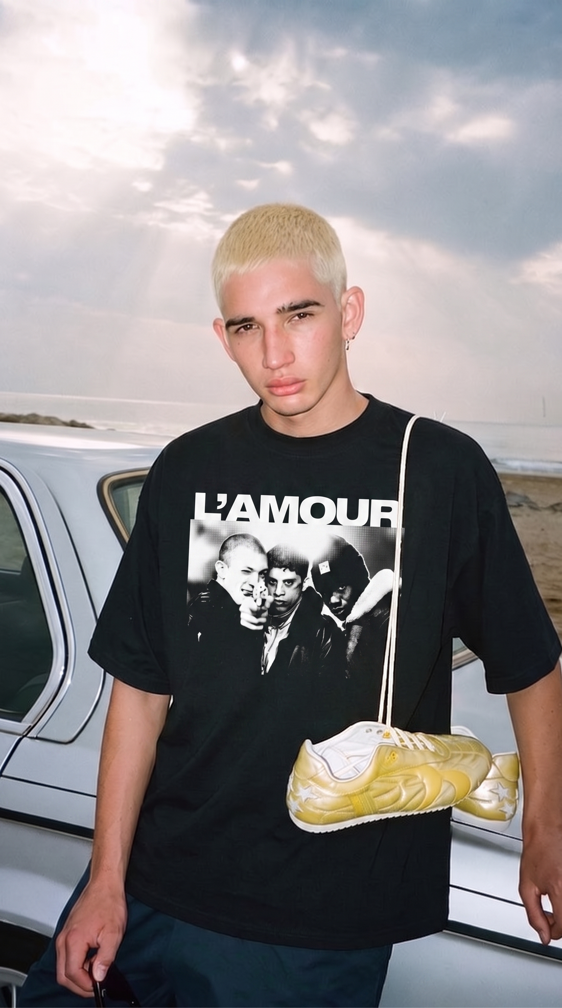 Le t-shirt « L’amour » porté, photo 