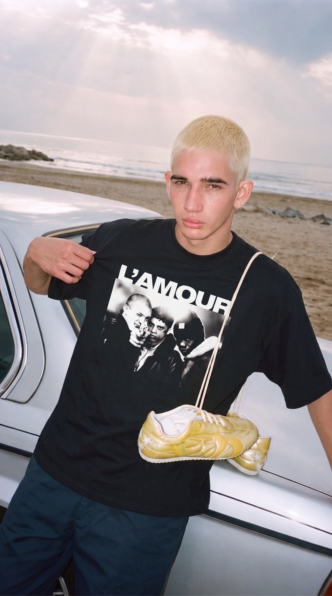 Le t-shirt « L’amour » porté, photo 