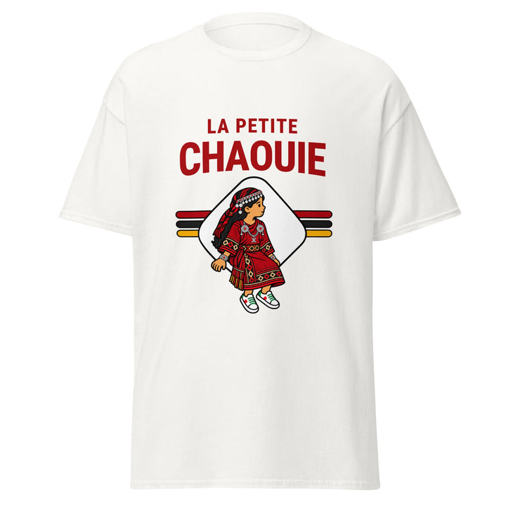 T-shirt Chaoui « La Petite Chaouie » – Femme — vue de face, t-shirt seul — Bled Eleven