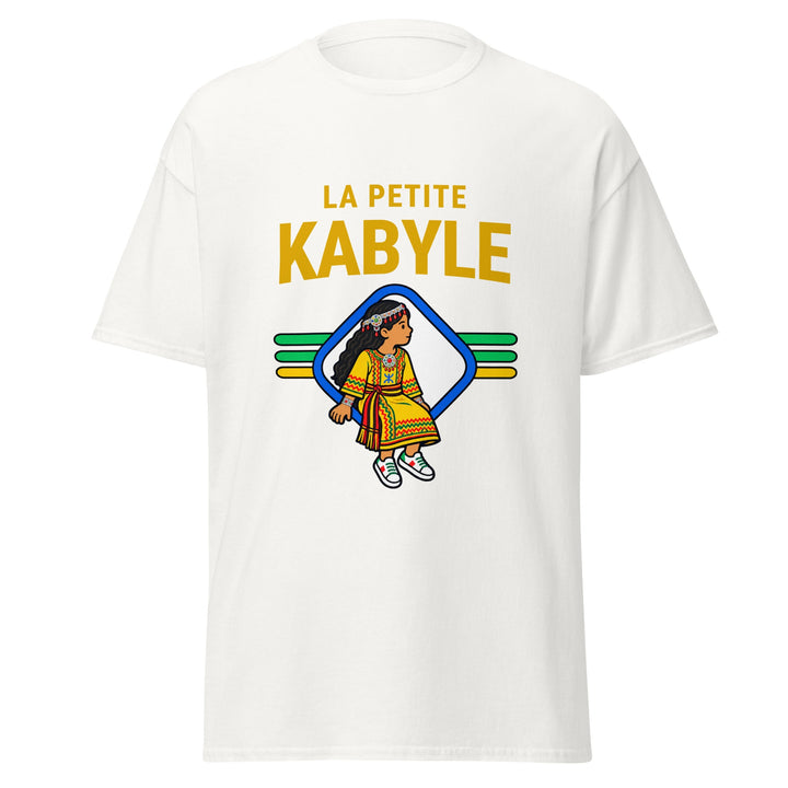 T-shirt Kabyle « La Petite Kabyle » – Femme — vue de face, t-shirt seul — Bled Eleven