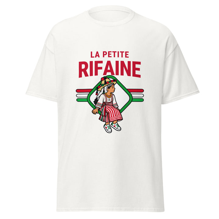 T-shirt Rifain « La Petite Rifaine » – Femme — vue de face, t-shirt seul — Bled Eleven