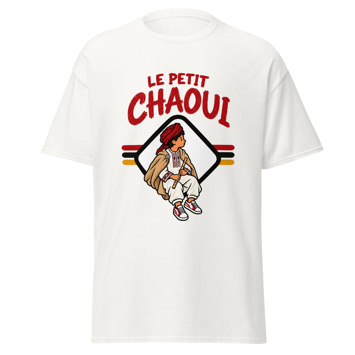 T-shirt Chaoui « Le Petit Chaoui » – Homme — vue de face, t-shirt seul — Bled Eleven
