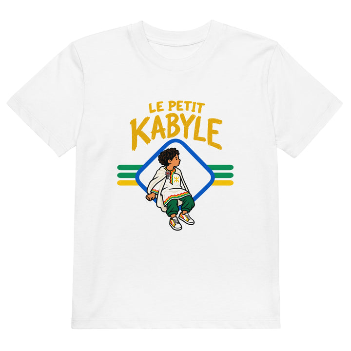 T-shirt Kabyle « Le Petit Kabyle » – Enfant — vue de face, t-shirt seul — Bled Eleven
