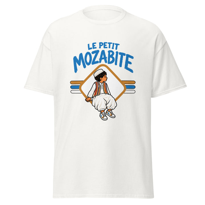 T-shirt Mozabite « Le Petit Mozabite » – Homme — vue de face, t-shirt seul — Bled Eleven