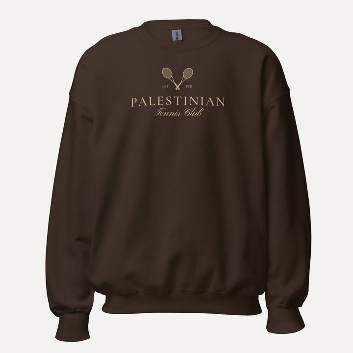 Pull Palestine marron Palestinian Tennis Club – Bled Eleven